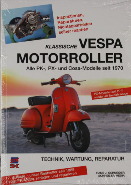 Klassische Vespa Motorroller