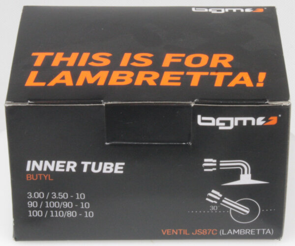 Schlauch 10&quot; Lambretta BGM
