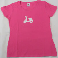 Girlie Shirt mit Rollermotiv